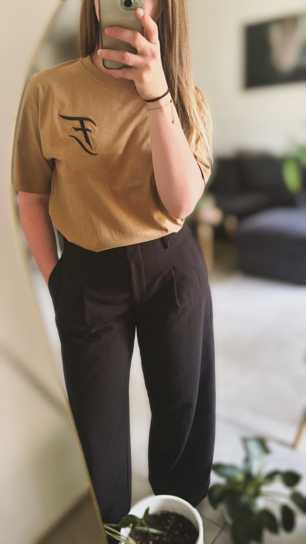 T-shirt beige